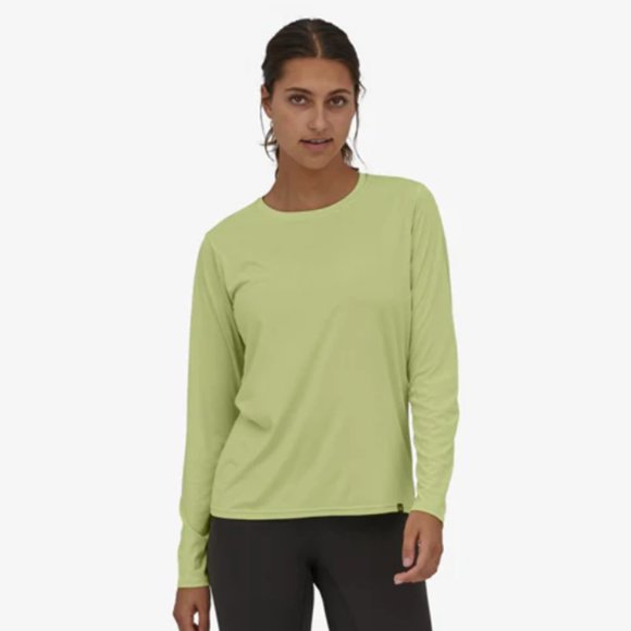 Patagonia Capilene Cool Daily Long-Sleeve Yellow Sun Shirt Size XS - Picture 6 of 6